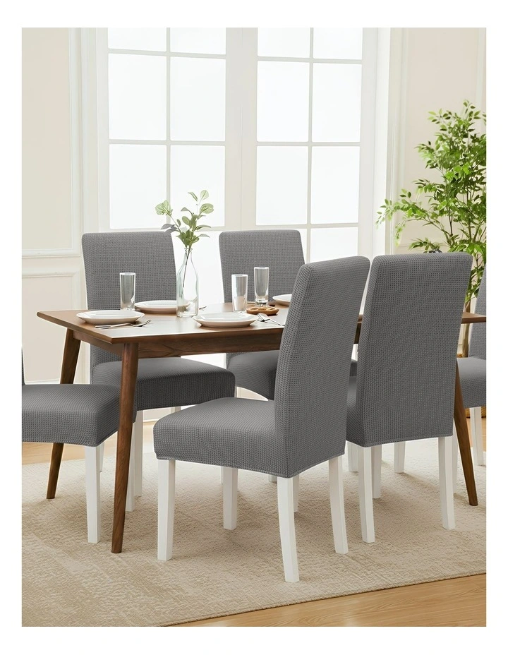 Corn Kernels Waterproof Chair Cover in Grey image 3