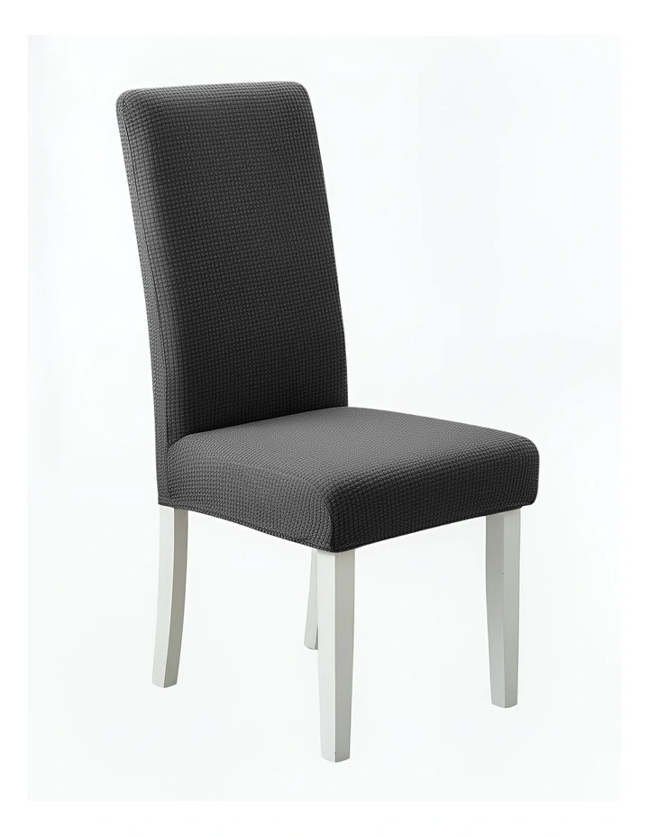Corn Kernels Waterproof Chair Cover in Dark Grey image 1
