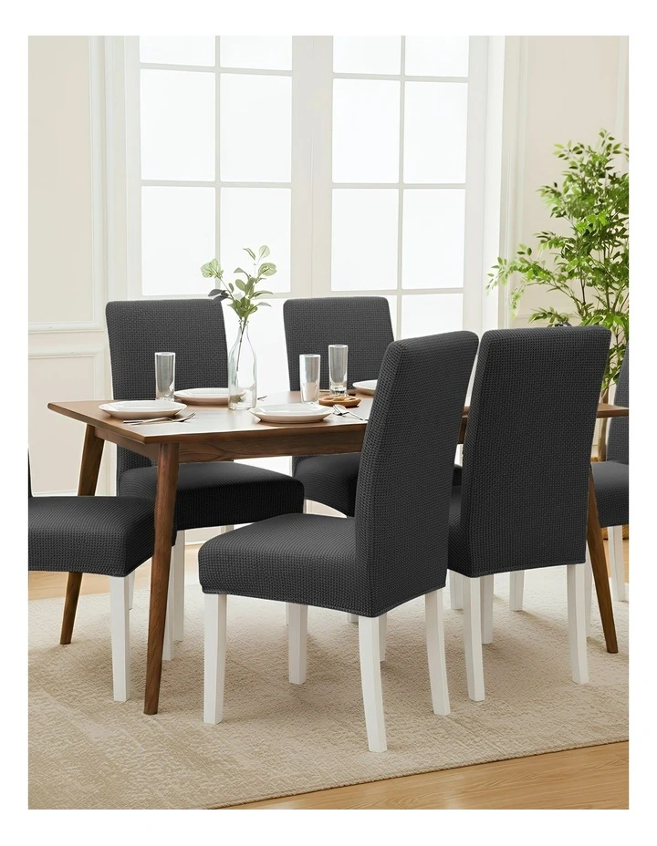 Corn Kernels Waterproof Chair Cover in Dark Grey image 3