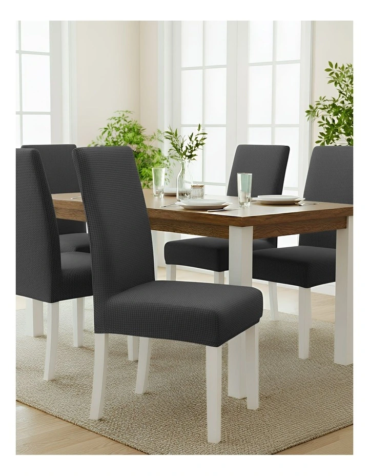 Corn Kernels Waterproof Chair Cover in Dark Grey image 4