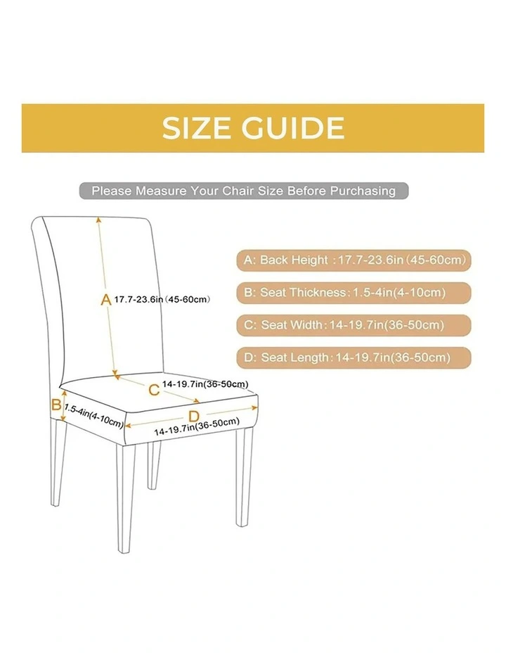Velvet Plush Chair Cover in Bright Yellow image 5