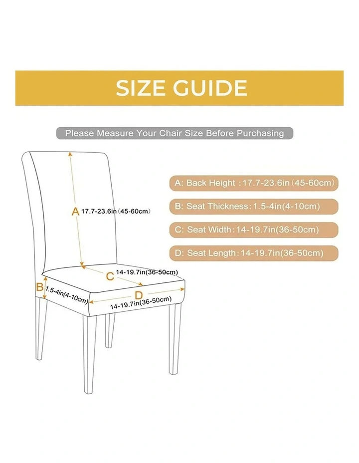 Velvet Plush Chair Cover in Turmeric image 6