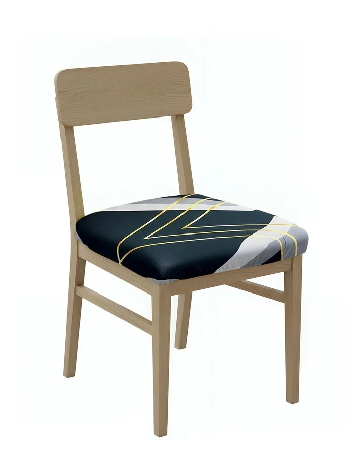 Triangular Design Chair Cover in Multi image 1