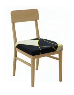 Linear Design Chair Cover in Multi