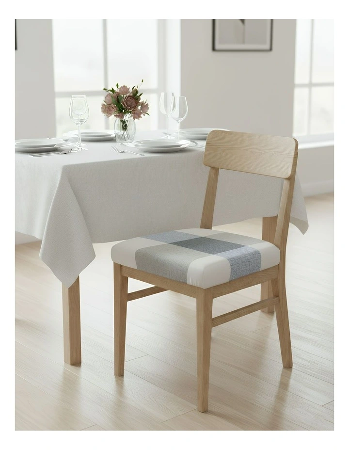 Simple Pattern Stretch Chair Cover in Multi image 2