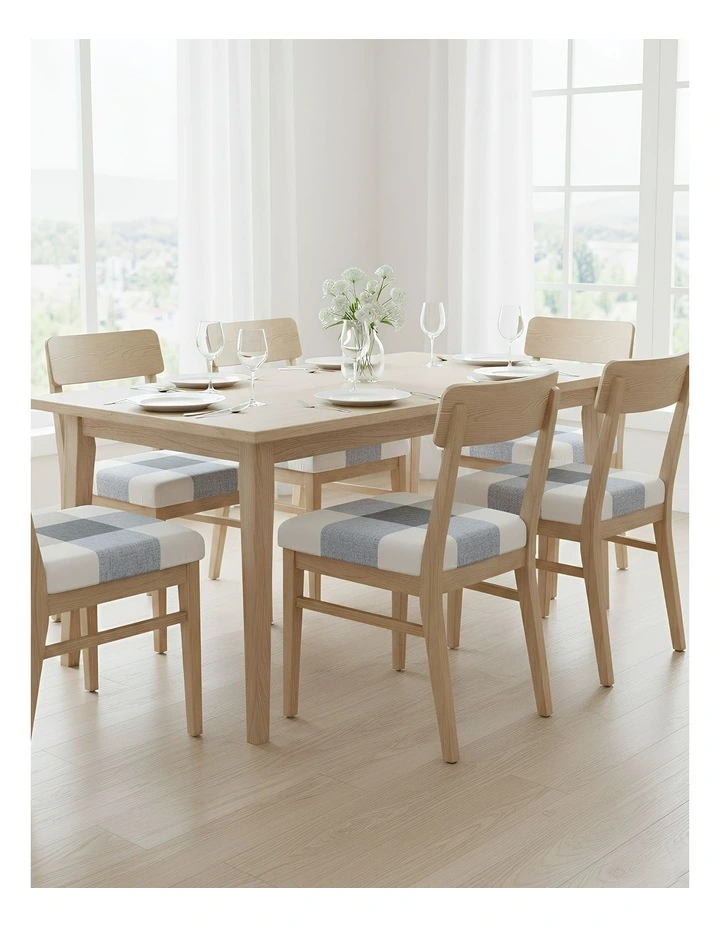 Simple Pattern Stretch Chair Cover in Multi image 4