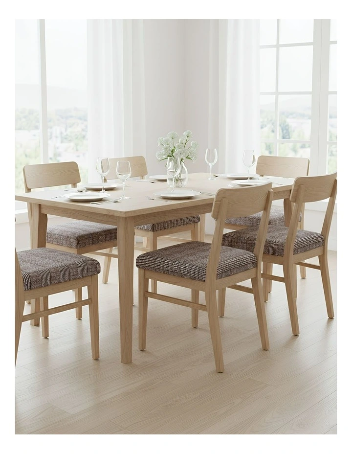 Wavey and Straight Line Pattern Chair Cover in Dark Brown image 4