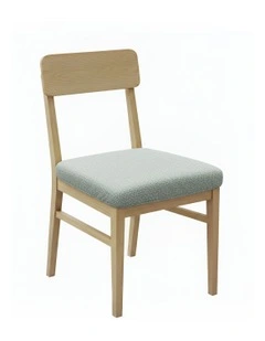 Corn Kennel Pattern Stretch Chair Cover in Dark Grey