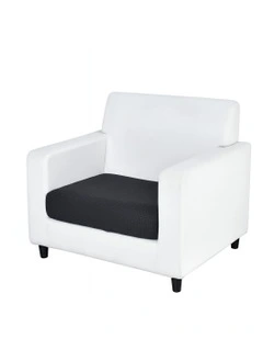 Polyester Thick Stretchable Sofa Cover in Black