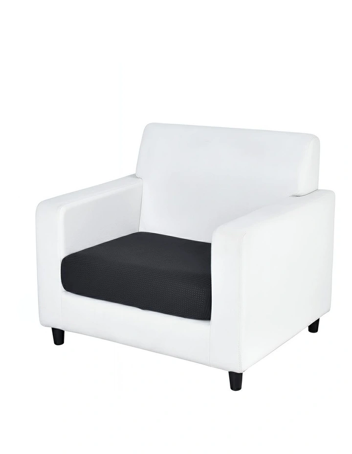 Polyester Thick Stretchable Sofa Cover in Black image 1