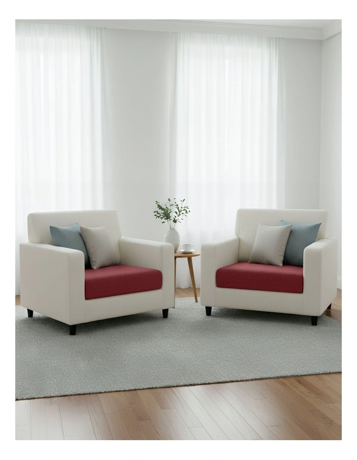 Sofa Cover in Wine image 3