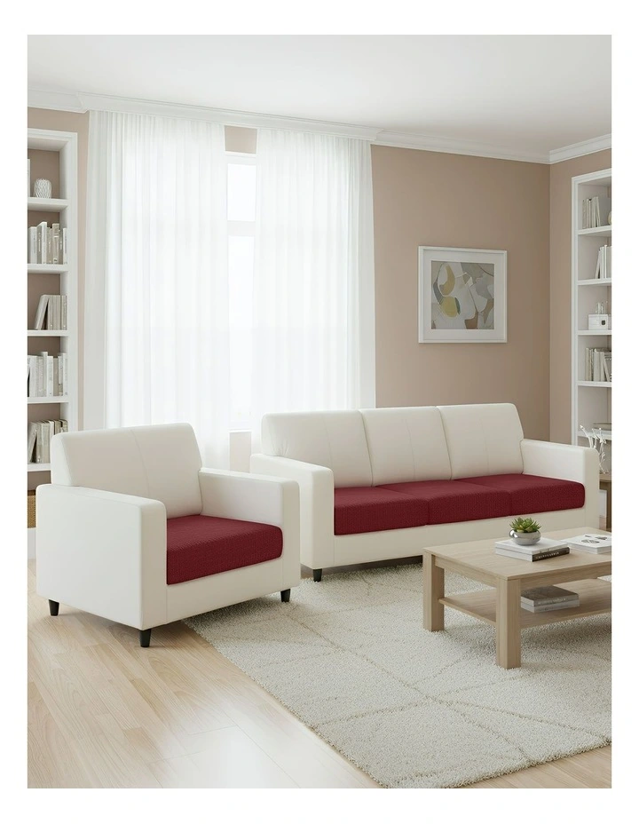 Sofa Cover in Wine image 4
