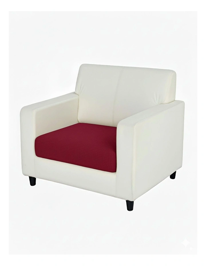 Normal Size Sofa Cover 95-120cm in Wine Red image 1