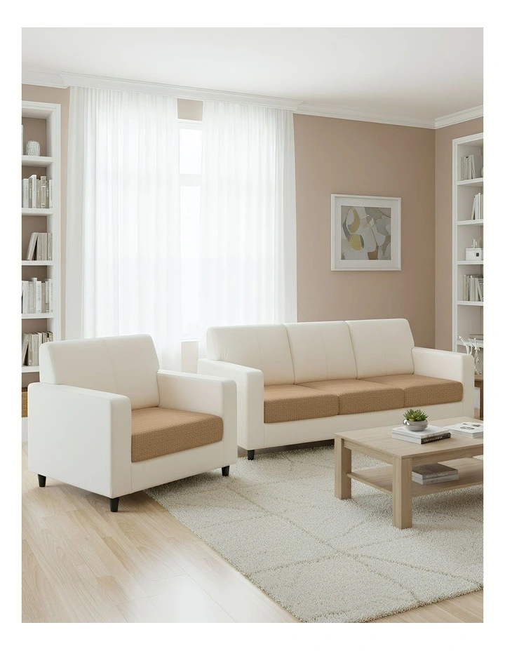 Polyester Thick Stretchable Normal Size Sofa Cover 45-60cm in Camel image 4