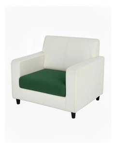 Polyester Thick Stretchable Enlarge Size Sofa Cover 160-185cmx85-105cm in Green