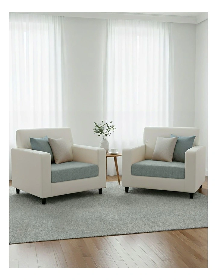 Polyester Thick Stretchable Enlarge Size Sofa Cover 90-130cm in Cypress Green image 3