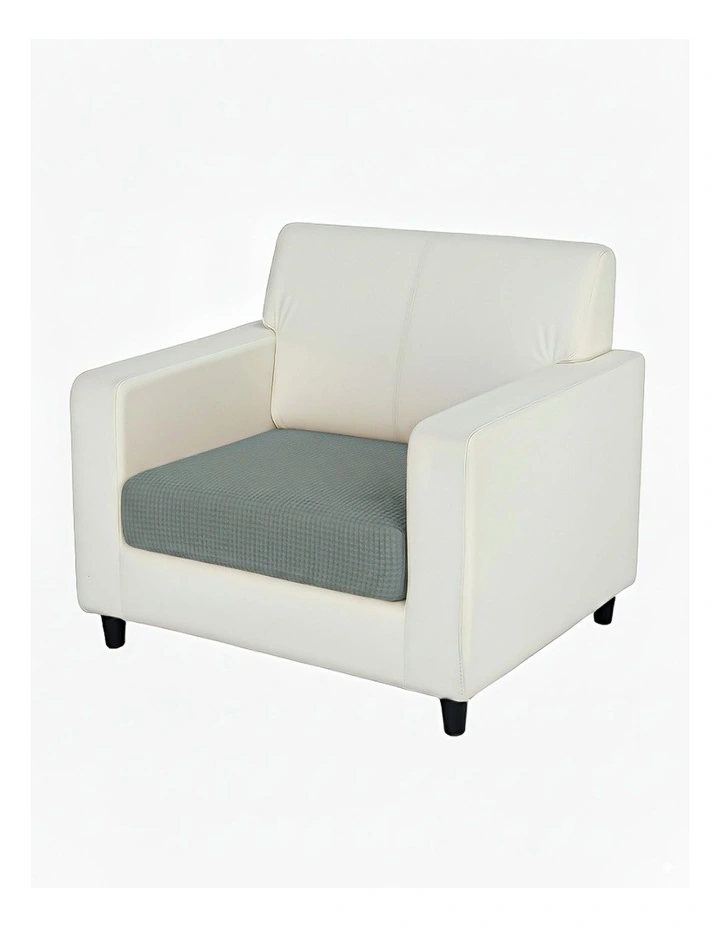 Polyester Thick Stretchable Normal Size Sofa Cover 95-120cm in Cypress Green image 1