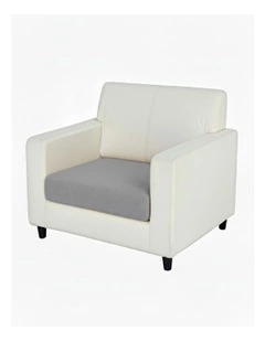 Polyester Thick Stretchable Enlarge Size Sofa Cover 160-185cmx60-90cm in Grey