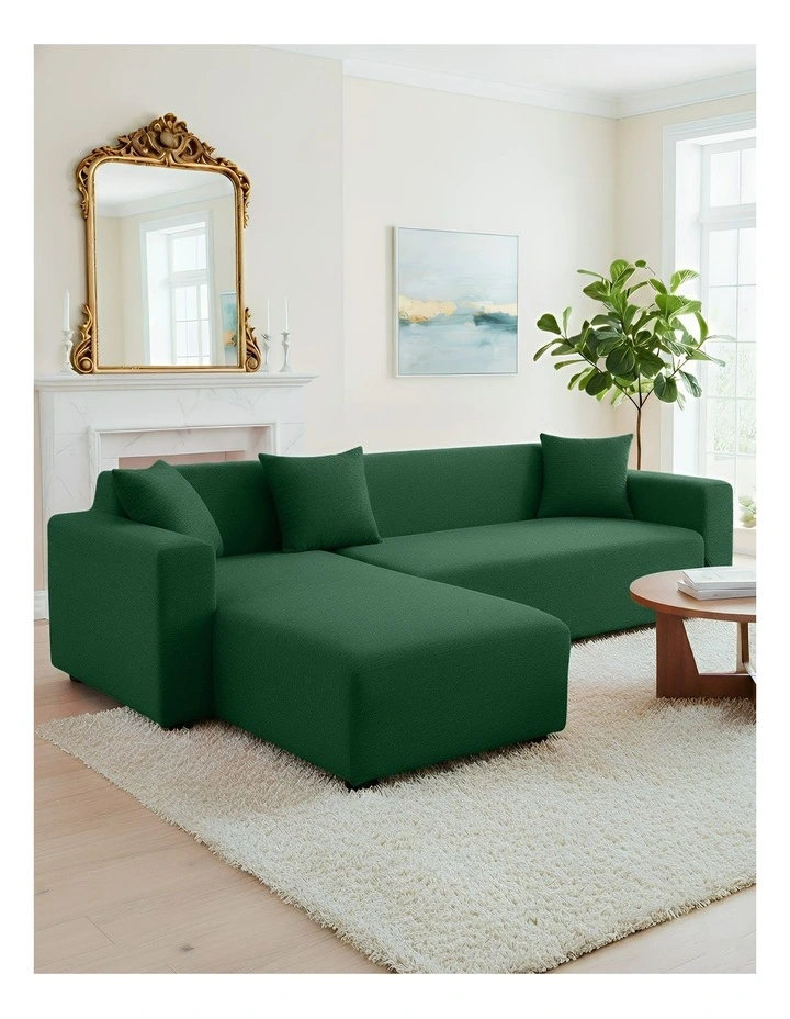 4 Seater Sofa Cover in Green image 2