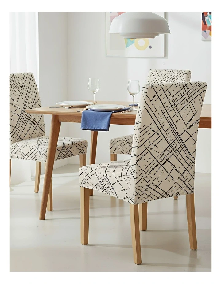Chair Cover in Beige image 3