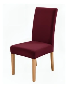 Chair Cover in Maroon