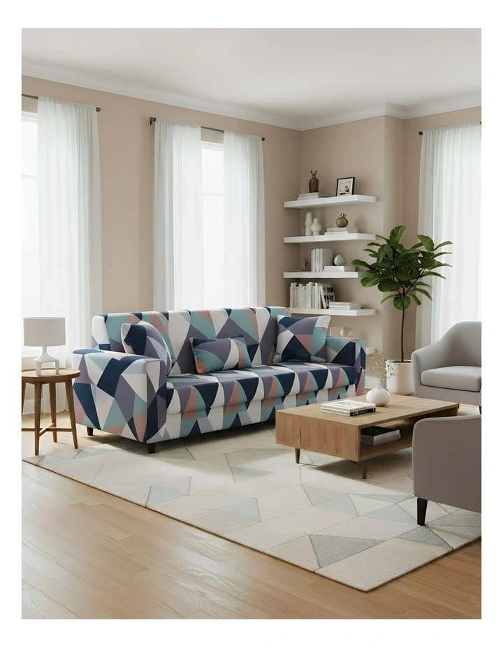 Sofa Cover in Multi image 3