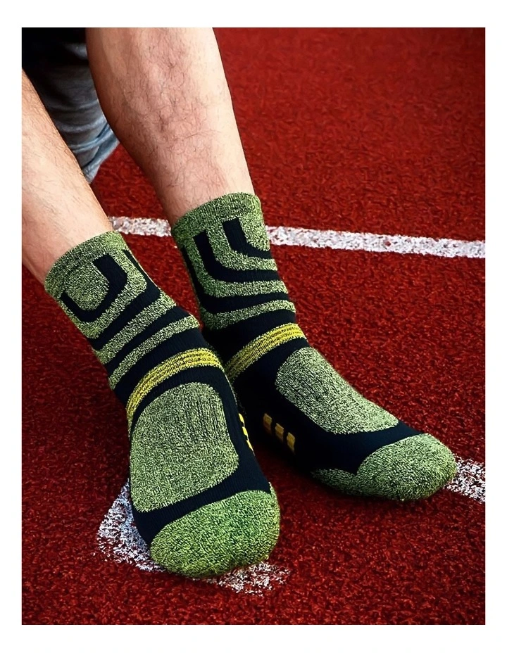 Cotton Compression Trekking Socks 5 Pairs in Multi image 6