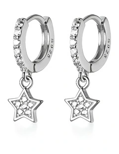 Real Sterling Fashion Earrings in Silver