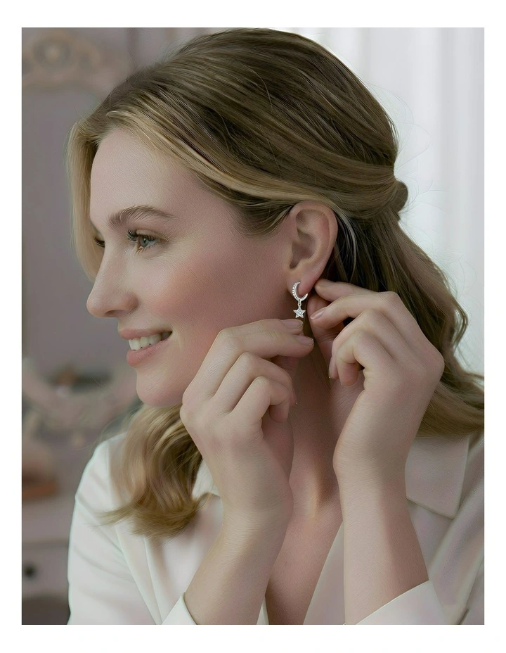 Real Sterling Fashion Earrings in Silver image 4