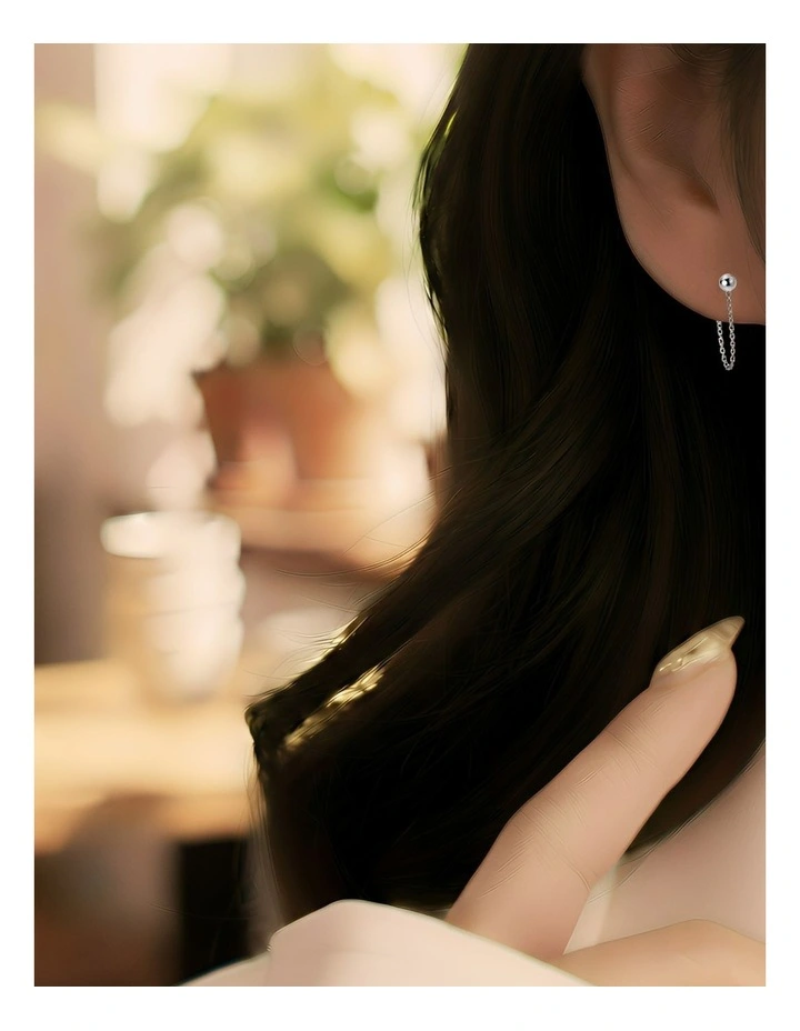 Fashion Earrings in Silver image 5