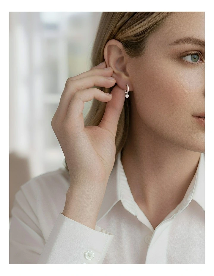 925 Sterling Fashion Earrings in Silver image 2