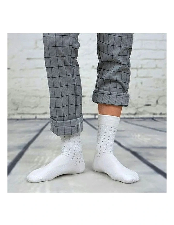 Casual Business Socks in Multi image 6