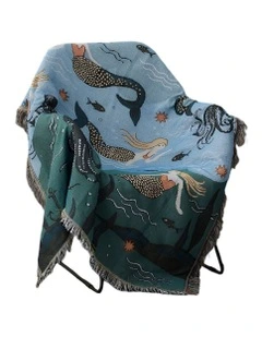 Throw Blanket 130*160cm in Blue