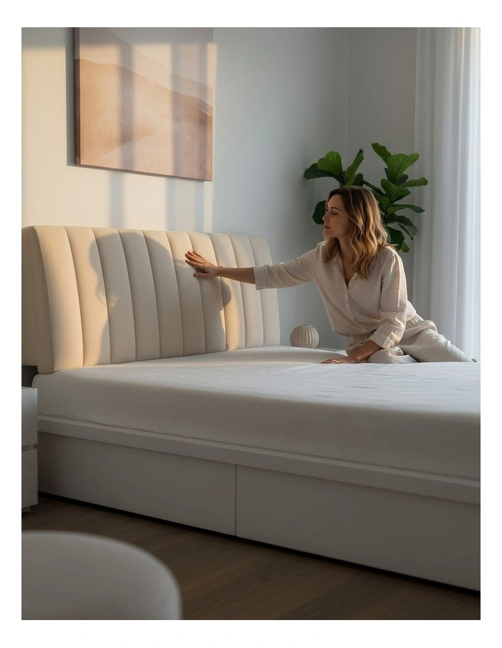 Headboard Cover in Off White image 4