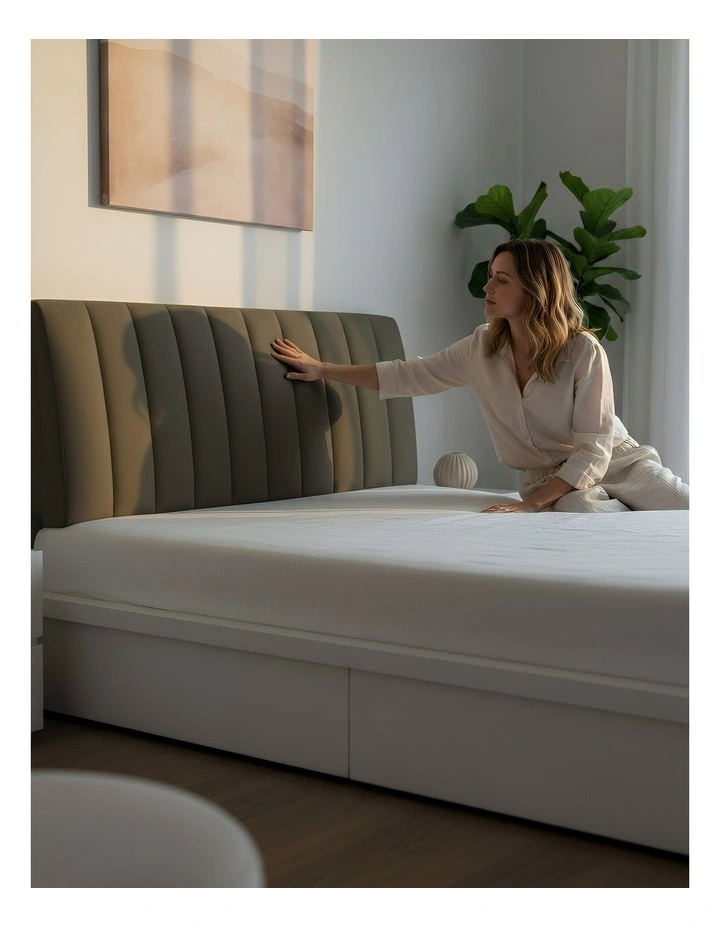 Headboard Cover in Dark Gray image 4