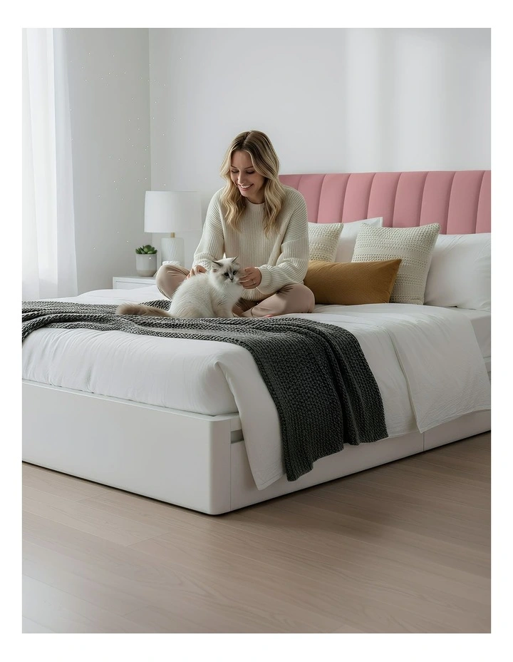 Headboard Cover in Pink image 3