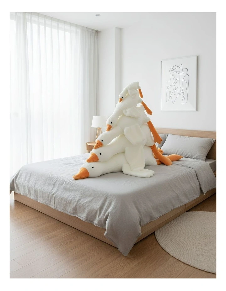 Side Sleep Body Pillow in White image 5