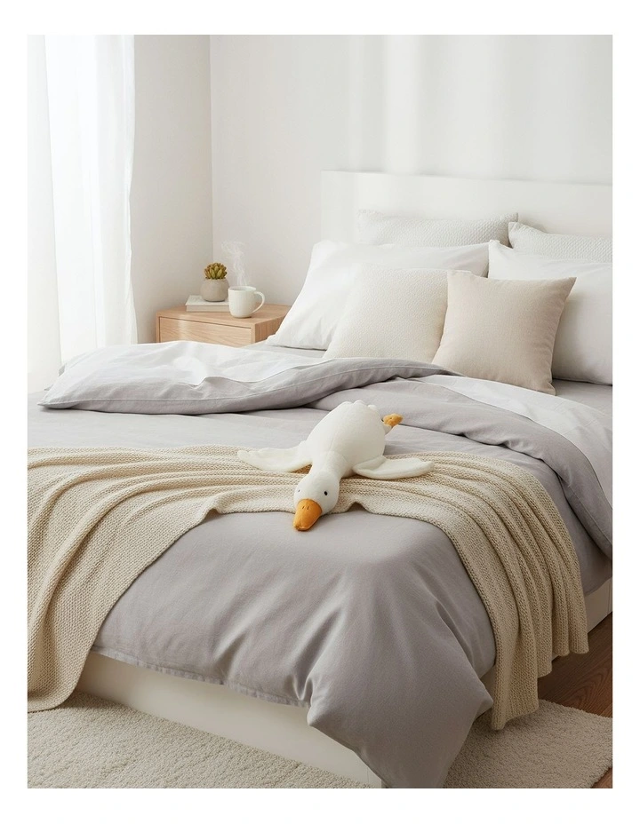 Side Sleep Body Pillow in White image 4