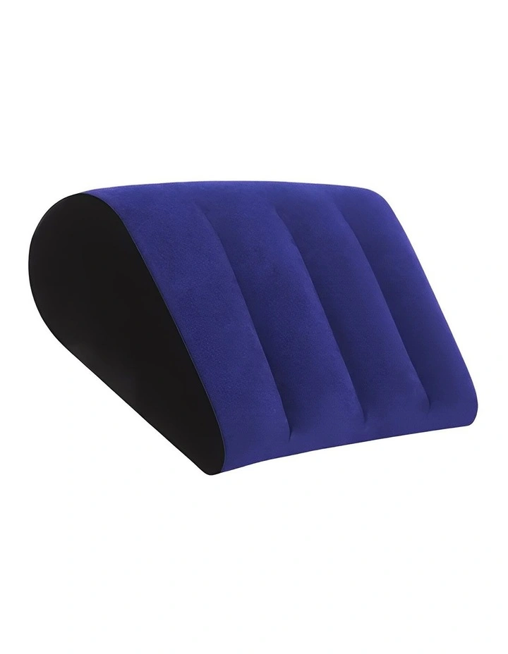 Bamboo Fiber Inflatable Support Pillow in Purple image 1