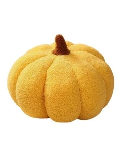 Anypillow Yellow Lamb Fleece Pumpkin Plush Throw Pillow 28cm