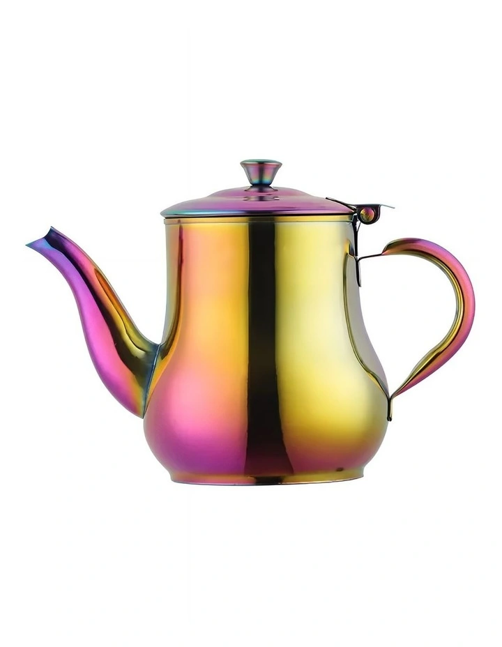 Stainless Steel Teapot in Pink image 1