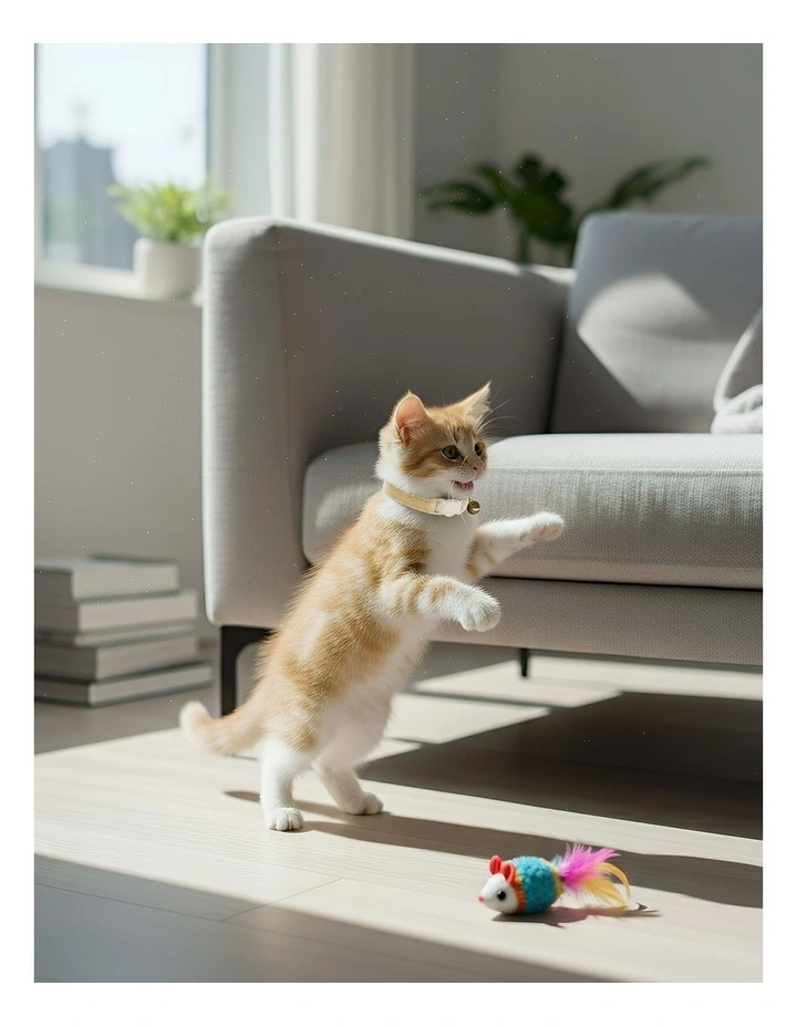 Pet Collar in Off White image 5