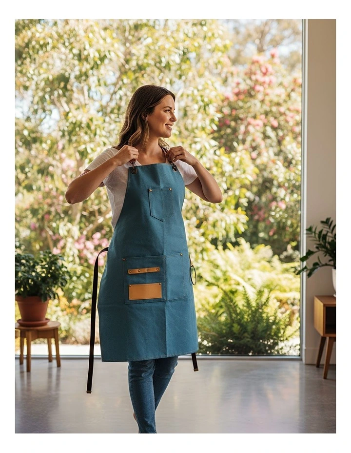 Anypron Gardening & Workshop Apron with Tools, 16oz Canvas image 3