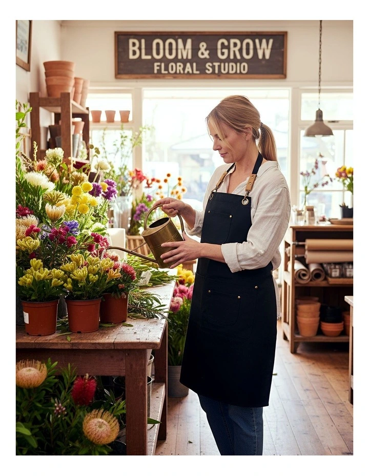 Anypron Fashion Cooking Apron for Men Women Chef & Waiter image 4