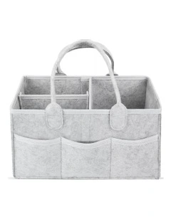 Mommy Diaper Bag in Light Grey