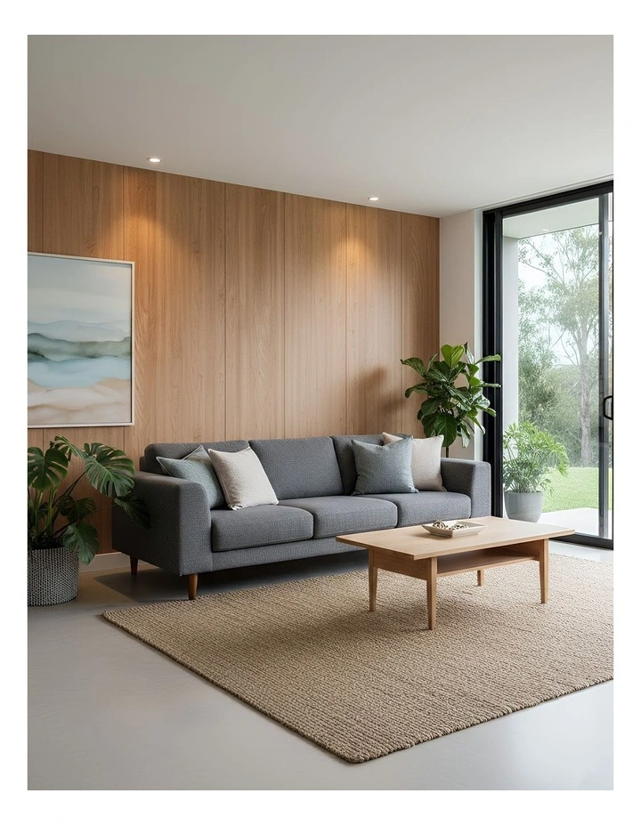 ANYHOUZ 10pcs Wood Look Vinyl Floor Tiles Self Adhesive Waterproof image 5