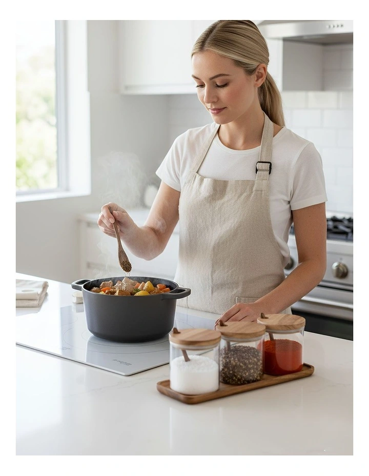 Spice Jars 3 Piece in Clear image 3