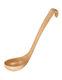 Superba Wooden Soup Spoon 2 Pieces in Natural