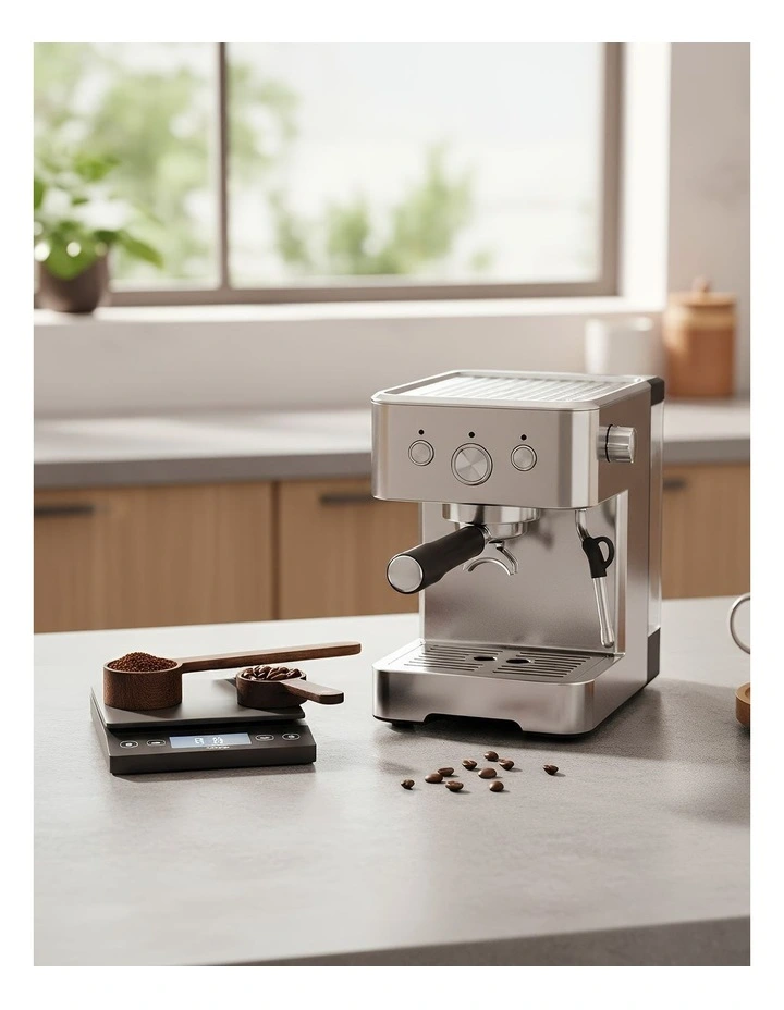 Wooden Coffee Measuring Spoon 2 Piece in Natural image 4