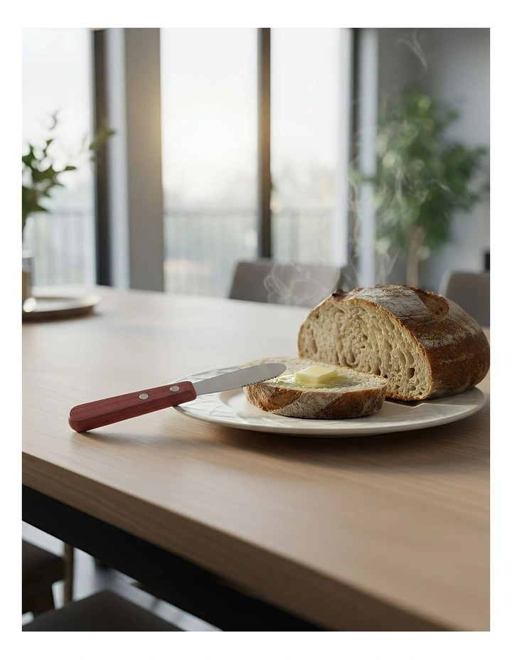 Wooden Butter Knife 3 Pieces in Dark Brown image 5